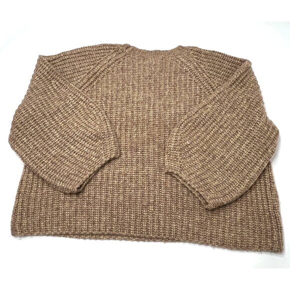 Weekend Stories Sonoma Crew Neck Sweater in Toffee - Picture 4 of 5